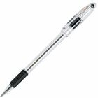 Pentel R.S.V.P. Ballpoint Stick Pens - 1 mm Medium Pen Point - Refillable - Black Ink - Clear Barrel - 1 Each PENBK91A