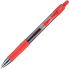 Pilot G2 Retractable Gel Ink Rollerball Pens - 0.7 mm Fine Pen Point - Refillable - Retractable - Red Ink - Gel-based - Clear Barrel - 1 Dozen PIL31022