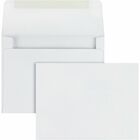 Quality Park A2 Invitation Envelopes - Announcement - #5-1/2 - 4 3/8" Width x 5 3/4" Length - 24 lb - Gummed - White - Wove - 100 / Box QUA36217