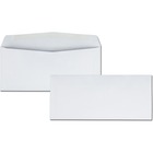Quality Park No. 10 Business Envelopes - Business - #10 - 4 1/8" Width x 9 1/2" Length - 24 lb - Gummed - White - Wove - 500 / Box QUA90020