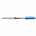 Sharpie Permanent Marker Ultra Fine Tip Blue - Ultra Fine, Fine Marker Point - Blue Ink - Alcohol Based - 12 / Box SAN37003