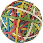 ACCO Rubber Band Ball - 0.8" Length x 0.1" Width - Assorted - 1 Each ACC72155