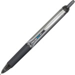 Pilot RT Fine Premium Retractable Rolling Ball Pens - Fine 0.7mm Point Size - Refillable - Retractable - Black Water Based Ink - Black Barrel - 12 / Dozen PIL26067