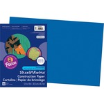 SunWorks Construction Paper - Multipurpose - 18" Width x 12" Length - Brite Blue - Paper - 50 / Pack PAC7507