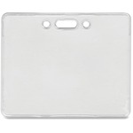Advantus Proximity Card Horizontal Badge Holder - Horizontal - Clear - 50 / Pack AVT75450