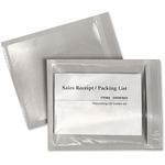 Quality Park 46996 Packing List Clear Envelopes - Packing List - 4 1/2" Width x 6" Length - Adhesive - Clear - Poly - 1000 / Carton QUA46996