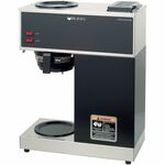 BUNN VPR12-Cup Pourover Coffee Brewer with 2 Warmers - 2 quart - 12 Cup(s) - Multi-serve - Stainless Steel - Stainless Steel Body BUN332000000