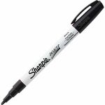 Sharpie 35534 Paint Marker - Black Ink - Oil Based - Drawing, Coloring - 1 Each SAN35534