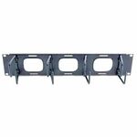 APC 2U Horizontal Cable Organizer - Cable Manager - Black - 2U Rack Height - 1 Each APWAR8428