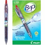 Pilot Fine Point Gel Pens - Fine 0.7mm Point Size - Refillable - Retractable - Red Gel-based Ink - Plastic Barrel - 12 / Dozen PIL31602