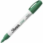 Sharpie Paint Marker - Green Ink - Oil Based - 1 Each SAN35552