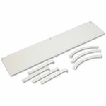 HON Verse Hanging Shelf, 60"W - 60" Width x 14.50" Depth - Steel - Light Gray - 1 Each BSXVSH60GYGY