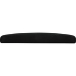 Allsop Memory Foam Wrist Rest - Black - (30205) - 1" Height x 18" Width x 2.80" Depth - Black - Memory Foam, Rubber - Anti-skid, Stress Resistant - 1 Each ASP30205