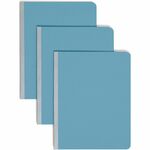 Smead Letter Recycled Fastener Folder - 8 1/2" x 11" - 3" Expansion - 1 Fastener(s) - 25 pt. - Pressboard - Blue - 100% Paper Recycled - 1 Each SMD81050