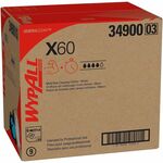 Wypall X60 Wipers - 12.50" Width x 16.80" Length - White - 150 Sheets/Pack - 6 Pack KCC34900