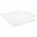 ES ROBBINS Economy Series Hardwood Chairmats - Hard Floor, Wood Floor, Tile Floor - 53" Length x 45" Width - Lip Size 12" Length x 25" Width - Rectangular - Vinyl - Clear - 1 Each ESR131823