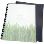 GBC Binding Presentation Covers - 0.4" Height x 8.5" Width x 11" Length - For Letter 8 1/2" x 11" Sheet - Frost - Poly - 25 / Pack GBC25817