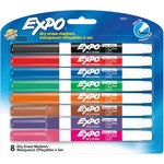 Quartet Dry Erase Markers, Whiteboard Markers, Chisel Tip, EnduraGlide, Bold Color, Blue, 12 Pack | 5 Color Flags