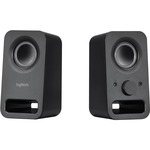 Logitech Z150 2.0 Speaker System - Midnight Black - Headphone - 1 LOG980000802
