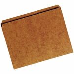 SKILCRAFT&reg; Straight Tab Cut Letter Recycled Top Tab File Folder - 8 1/2" x 11" - 3/4" Expansion - Kraft - Brown - Heavy Duty - 30% Recycled - 100 / Box NSN2223443