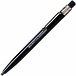 SKILCRAFT&reg; Mechanical China Marker - Black Lead - Refillable - Black Barrel - 1 / Dozen NSN2236672