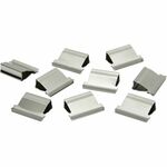 7510013174228, SKILCRAFT Clam Clip Refill, Medium, Silver, 50/Box NSN3174228