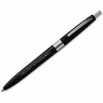 SKILCRAFT&reg; Recycled Ballpoint Pen - Medium Pen Point - Retractable - Black Ink - 1 Dozen NSN3861604