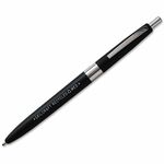 SKILCRAFT&reg; Recycled Ballpoint Pen - Fine, 0.5 mm Pen Point - Retractable - Black Ink - 1 Dozen NSN3861618