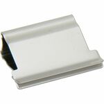 SKILCRAFT Clam Clip Dispenser Refills - Large - for Paper - Stainless Steel - Stainless Steel - 35 / Box NSN3926513