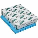 SKILCRAFT&reg; Colored Copier Paper - Letter - 8 1/2" x 11" - 20 lb Basis Weight - Process Chlorine-free - Neon Blue - 500 Sheets - 500 Sheets per Ream - 500 / Ream NSN3982681