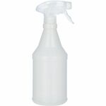 SKILCRAFT&reg; Trigger Spray Bottle - Suitable For Cleaning - Chemical Resistant, Adjustable - Clear - 3 / Pack NSN5770210