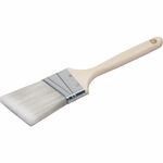 SKILCRAFT Synthetic Filament Paint Brush - Birch Wood Handle - Steel Ferrule - 1 Each NSN5964247