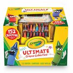 Crayola Ultimate 152 Crayon Collection - Assorted - 1 Each CYO520030