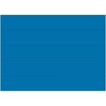MasterVision 6" Magnetic Dry Erase Strips - 0.88" Length x 6" Width - Blue - For Board, Color Coding - 1 Pack BVCFM2501