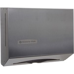 Scott Scottfold Folded Towel Dispenser - 9" Height x 10.8" Width x 4.8" Depth - Stainless Steel - Compact, Lockable, Durable - 1 Carton KCC09216