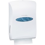Kimberly-Clark Professional Universal Folded Towel Dispenser - Touchless Dispenser - 18.9" Height x 13.3" Width x 5.9" Depth - Pearl White - Durable, Contemporary Style - 1 Carton KCC09906