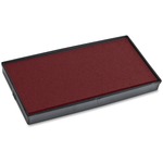 COSCO 2000 Plus Stamp No. 40 Replacement Ink Pad - Red Ink - 1 Each COS065473