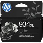 HP 934XL (C2P23AN) Original High Yield Inkjet Ink Cartridge - Black - 1 Each - 1000 Pages HEWC2P23AN