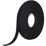 VELCRO ONE-WRAP Tie Bulk Roll - Tie - Black - 75 ft Length - 1 / Pack VEK189645