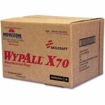 SKILCRAFT&reg; WYPALL X70 Industrial Wipers - For Industry - 16.50" Length x 11" Width - Recommended For: Oil Remover, Grime Remover - Heavy Duty, Absorbent, Durable, Reusable - White - 174 / Pack NSN5122412