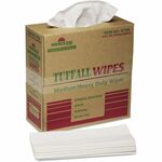 SKILCRAFT&reg; Tuffall Wipes - For Multipurpose - 16.75" Length x 9.75" Width - Medium Duty, Lightweight, Absorbent - White - 100 / Box NSN5122413
