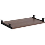 Lorell Universal Keyboard Tray - Walnut - 1 Each LLR69992