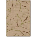 Flagship Carpets Natural/Sage Moreland Design Rug - 72" Length x 48" Width - Natural Sage - Nylon FCIFM22322A