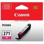 Canon CLI-271 Original Standard Yield Inkjet Ink Cartridge - Magenta - 1 Each - Inkjet - Standard Yield - Magenta - 1 Each CNMCLI271M