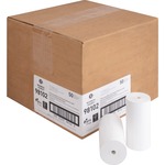 Business Source Portable Printer Receipt Thermal Rolls - 4 19/64" x 127 ft - FSC - White - 50 / Carton BSN98102