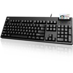 Adesso EasyTouch 630SB - Smart Card Reader Keyboard - Cable Connectivity - USB 2.0 Interface - 104 Key(s) - English (US) - QWERTY Layout - Computer - PC - Membrane Keyswitch - Black ADEAKB630SB