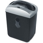 SKILCRAFT&reg; Cross-cut Paper Shredder - Cross Cut - 10 Per Pass - for shredding Paper, CD, DVD, Credit Card - 0.156" x 1" Shred Size - P-3 - 8.75" Throat - 5.50 gal Wastebin Capacity - Gray NSN6313694