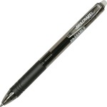 SKILCRAFT&reg; Recycled Retractable Gel Pen - 0.7 mm Pen Point - Retractable - Black Ink - Gel-based - Transparent Plastic Barrel - 1 Dozen NSN6580692