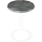 Holland Bar Stools Utility Table Top - Round Top - 30" Table Top Diameter - Black Steel - 2 / Carton HBCOD30RBLKSTL