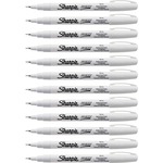Sharpie Extra Fine Oil-Based Paint Markers - White Ink - Oil Based - 2 / Bundle SAN35531BD